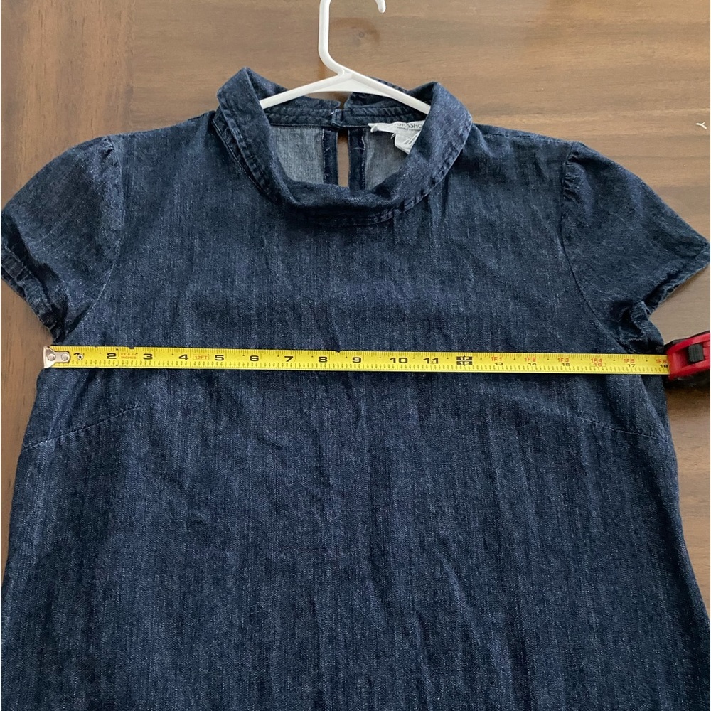 Workshop Republic Clothing Denim Dress Size Medium - Picture 4 of 7